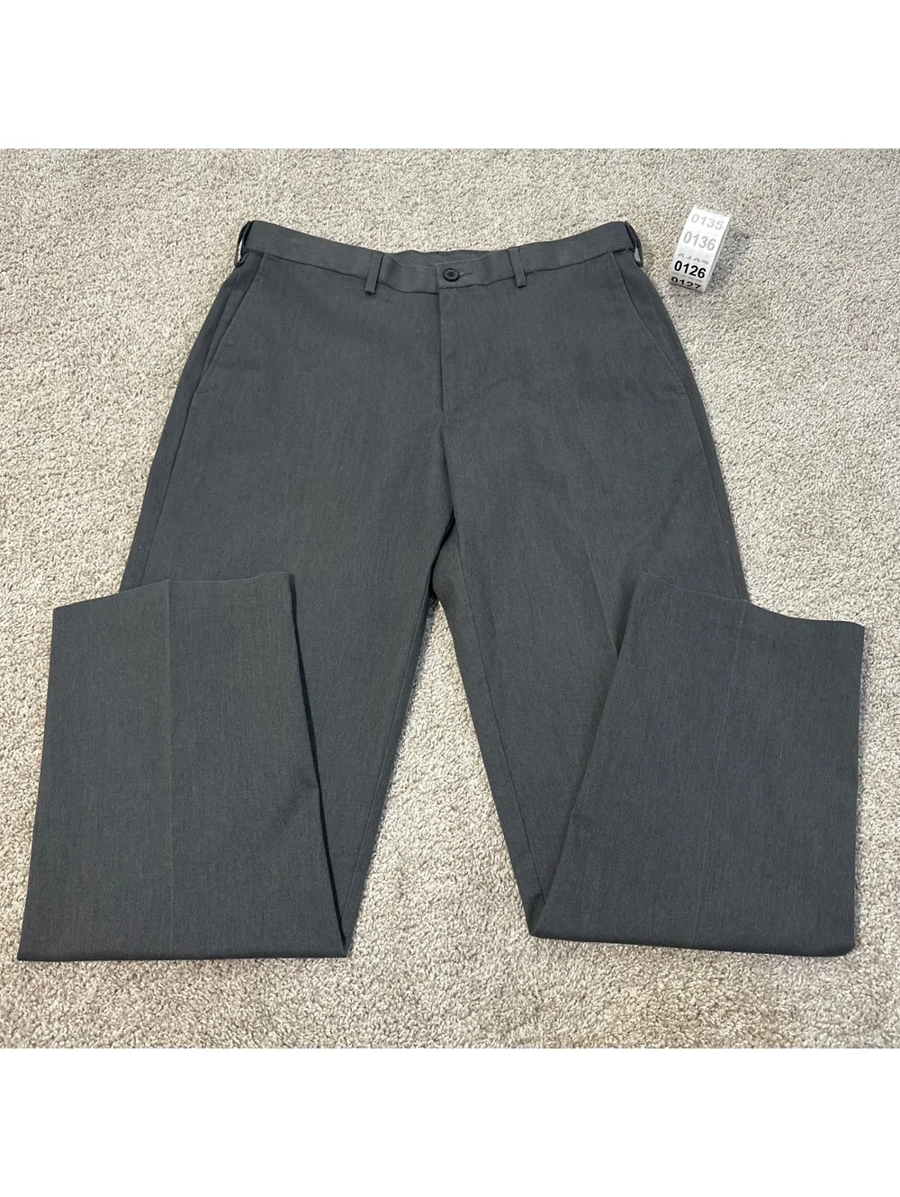 Haggar gray classic fit khaki pants